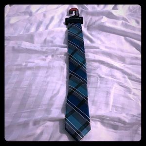 Narrow Neck Tie - Blue